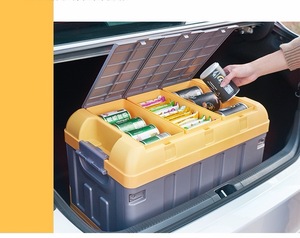 Caixa de Armazenamento para Carro; Caixa de Armazenamento Dobrável para Camping; Organizador de Interior para Carro; Acessórios para Carro - Product Image 3
