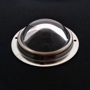 Lente de Vidro Moldada KL-HB78-120 78mm 120 Graus Forma Asférica Côncava Convexa para LEDs de Alta Potência Baixa/alta Intensidade - Product Image 2