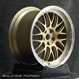 Ruedas Forjadas ML-10RT de una Pieza en Dorado Motorsport, 5x120, <span class=keywords><strong>18</strong></span>, 19, 20 Pulgadas, Escalonadas, para BMW M3 M4 M340i F82 E92 - Product Image 4