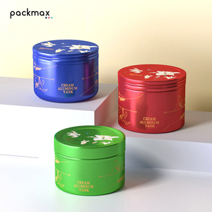 Envase de Aluminio Cilíndrico Personalizado de 50 ml con Tapa de Rosca para Crema de Ojos y Crema Facial - Envase Cosmético Vacío con Acabado Mate al por Mayor - Product Image 1