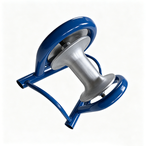 Rodillo Manual de Aluminio Yuzhen <span class=keywords><strong>para</strong></span> Tirar Cables, Estructura de Acero, Múltiples Combinaciones de Ruedas, Resistente a la Corrosión, <span class=keywords><strong>para</strong></span> <span class=keywords><strong>Cableado</strong></span> - Product Image 3