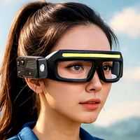 Nouvelle Lampe Frontale à Induction XTE Multifonction Type-C, Compacte et Portable, pour Camping, Étanche, 800 mAh