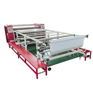 Semi-Automatic 600mm Roller Sublimation Heat Transfer Machine Plate Type Heat Press Cloth <b>Roll</b> Printing Pneumatic for New Cap - Product Image 6