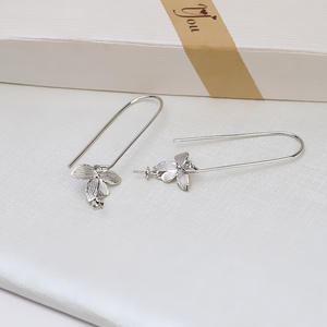 ชุดอุปกรณ์ทำเครื่องประดับมุกเงินแท้ S925 พร้อมจี้รูปหัวใจ สร้อยคอ ต่างหู หมุดติดผม และแหวนถอดได้ 1389 - Product Image 2