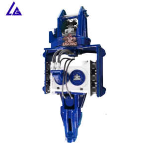 360 ° battipalo verticale rotante per JS220/SK200-attacco per escavatore pesante per palificazione - Product Image 1