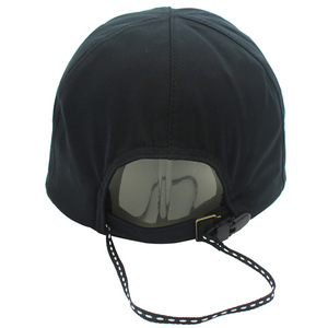 <b>Sunscreen</b> <b>Waterproof</b> Surfing Cap Black Nylon Breathable Foldable Outdoor Fishing Hat UV Protection - Product Image 1