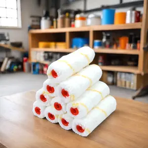 Hoge Kwaliteit Aanpasbare Diy Grade 10-delige Verf Roller Cover Microfiber Wandborstel Pack Best Verkopende Product