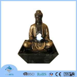 Fuente interior de Buda decorativa de estilo chino de alto grado - Product Image 1