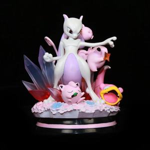 Estatua de escena brillante estatuilla de mascota Pokmon Mewtwo Pidgey Psyduck hecha de plástico para la edad de maternidad - Product Image 5