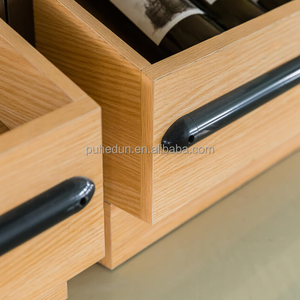 Hoge Kwaliteit Luxe Zwart Kunst Papier Wijn Kartonnen Zakken Voor Whisky En Champagne Flessen - Product Image 5