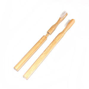 Biodegradable Eco-friendly Detachable Handle Bamboo <strong>Toothbrush</strong> <strong>Head</strong> Replacement for Bamboo <strong>Toothbrush</strong> - Product Image 5