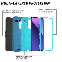 Étui de téléphone Defender pour Redmi Note 13 Pro Plus Coque arrière antichoc Celulares Redmi Note 13Pro Plus 5G Fundas