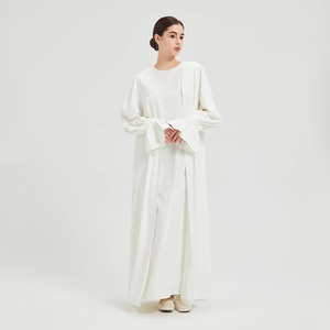 Aschulman <strong>2026</strong> Custom Latest Design <strong>Abaya</strong> New <strong>Model</strong> 2 Piece <strong>Abaya</strong> Women Muslim Dress Women <strong>Abaya</strong> - Product Image 2