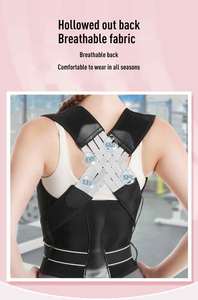 Cintura per la schiena della clavicola e degli uomini per bambini con sollievo dal dolore per la postura della gobba, supporto protettivo per la schiena - Product Image 5