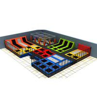 YL25760-Trampolines rectangulares grandes para interiores, trampolín de espuma para la venta