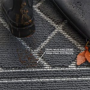 Tapis d'<span class=keywords><strong>entrée</strong></span> absorbant lavable, tapis de sol d'<span class=keywords><strong>entrée</strong></span> robuste, piège à saleté, grands tapis d'<span class=keywords><strong>entrée</strong></span> intérieurs - Product Image 2