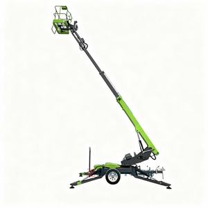 Plateforme de travail en hauteur télescopique articulée électrique remorquable à bon <span class=keywords><strong>prix</strong></span> 14M 16M JCPROTECH T14 24m de hauteur de travail - Product Image 1