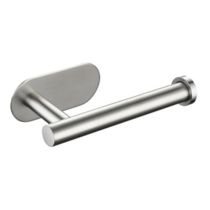 Porte-rouleau de papier toilette mural moderne en acier inoxydable, accessoires de salle de bain, porte-serviettes en papier - Product Image 1