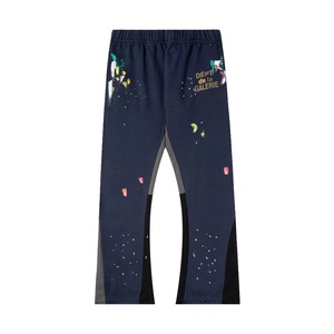 <span class=keywords><strong>Pantalon</strong></span> cerceau en <span class=keywords><strong>laine</strong></span> élastique à imprimé alphanumérique pour hommes <span class=keywords><strong>et</strong></span> femmes - Product Image 3