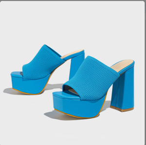 Sandales pour femmes talons hauts adaptés aux pieds chaussures personnalisées dames pantoufles plate-forme sandales à talons hauts - Product Image 3