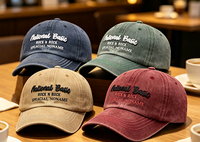 Gorra de Béisbol Retro de Algodón de Alta Calidad con Logotipo Personalizado, Nuevo Diseño, Logotipo Bordado, Gorra de 6 Paneles