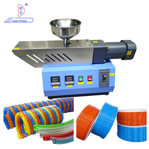 Machine d'extrusion à vis simple mini <span class=keywords><strong>de</strong></span> laboratoire pour matériaux plastiques PE PP PS PA ABS PET TPU <span class=keywords><strong>PVC</strong></span>, tuyaux/profils, automatique, haute performance - Product Image 2