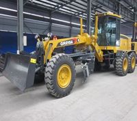 Niveleuse routière haute performance GR215A avec moteur et pompe à transmission intégrale 6x6, puissance nominale 160 kW/2200 tr/min