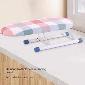Planche <span class=keywords><strong>à</strong></span> <span class=keywords><strong>repasser</strong></span> portable multifonctionnelle sur pied avec support en tube de fer, <span class=keywords><strong>facile</strong></span> <span class=keywords><strong>à</strong></span> <span class=keywords><strong>ranger</strong></span> et <span class=keywords><strong>à</strong></span> transporter, en plastique pour vêtements - Product Image 2
