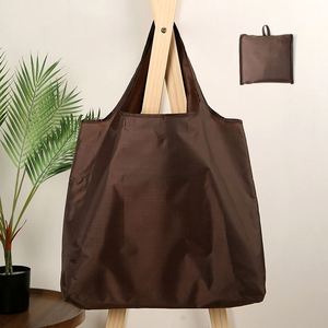 Sac fourre-tout publicitaire pliable extra large en tissu polyester 210T écologique, durable et recyclable - Product Image 3