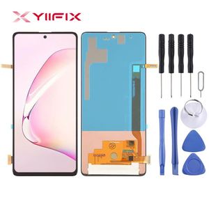 Accessori per Cellulari, Display per Samsung <span class=keywords><strong>Note</strong></span> 10 Lite con Cornice, Parti LCD per Riparazione, Schermo Sostitutivo, Digitalizzatore, Pantalla - Product Image 4