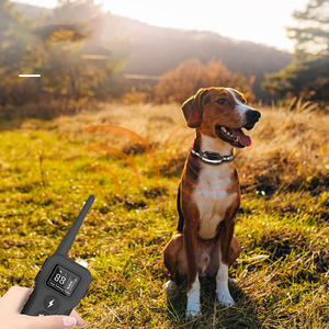 Kerah pelatihan anjing <span class=keywords><strong>Remote</strong></span> elektrik USB tahan air alat latihan getar kerah antigonggong untuk produk anjing kecil - Product Image 2