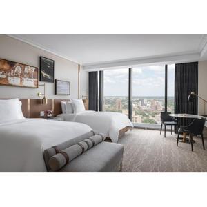 Camas Modernas de Madera de Lujo de 5 Estrellas, Juegos de Dormitorio Personalizados para Apartamentos Marriott, Muebles de Hotel Travelodge, Materiales de Grado E1 - Product Image 6