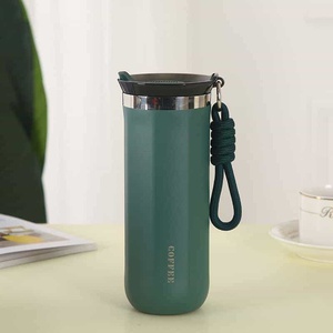 304 Stainless Steel Vacuum Insulated Beer <b>Mug</b> Carrying Strap 6-12 Hours Thermal Insulation Modern Design Business Gift - Product Image 3