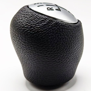 Pomo de palanca de cambios de cuero para coche, transmisión manual de 6 velocidades, diseño ergonómico para Renault Megane Scenic Laguna Espace - Product Image 3