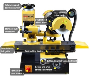 เครื่องบดอเนกประสงค์ MR-600G mrcm พร้อมใบมีดชนิด R เครื่องเจียรที่มีส่วนประกอบมอเตอร์หลัก - Product Image 3