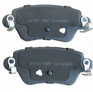 Pastillas de Freno Traseras de Cerámica Premium Nuevas D1704 con Shim RSR para LUXGEN M7 MPV/U7 Vehículo Cerrado - Product Image 1