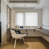 Meuble de bureau mural intelligent intégré avec canal de câblage réservé pour les zones d'étude et d'accueil polyvalentes dans les immeubles urbains de grande hauteur