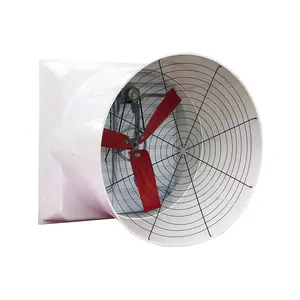 Ventilador de escape de ventilação, ventilador de escape de fibra de vidro frp com ventilador de cone, montagem da janela de parede