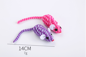 Set di giocattoli Teaser per gatti eco-friendly della fabbrica della cina OEM colorato disponibile 4 pezzi <span class=keywords><strong>con</strong></span> movimento interattivo per animali domestici <span class=keywords><strong>con</strong></span> <span class=keywords><strong>Mouse</strong></span> a corda elastica - Product Image 6