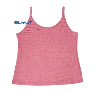 summer women fashion sexy tanks heather colors beach lovely baby girls striped singlet polyester girls pastel bleached tank tops