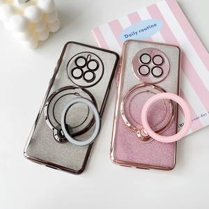 <span class=keywords><strong>Coque</strong></span> à paillettes Sunmorn pour <span class=keywords><strong>Huawei</strong></span> Mate 60 Pro + P70 P60 P50 P40 <span class=keywords><strong>P30</strong></span> Electroplate Flash Shell pour filles femmes anneau fonction support - Product Image 4