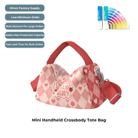 Tas Selempang Custom Logo Grosir, Tas Messenger Kapasitas Besar, Tas Fashion Kasual untuk Belanja dan Perjalanan Sehari-hari