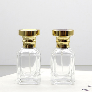 Vente en gros de flacons pulvérisateurs transparents en cristal blanc de 30 ml, flacons en verre cosmétique vides à clipser, flacons rechargeables - Product Image 3