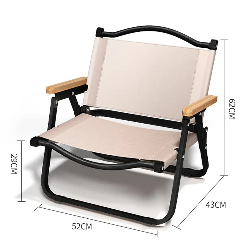 Entai 도매 사용자 정의 저렴 야외 캠프 휴대용 피크닉 해변 팔걸이 접는 의자