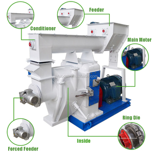 Biomassa di legno Pellet macchina <span class=keywords><strong>industriale</strong></span> biomassa Pellet Mill segatura pellettizzatore per piccola scala - Product Image 2