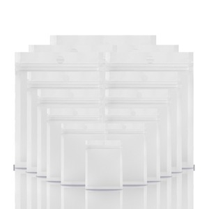 Sacs en plastique PE personnalisés en gros, sacs refermables anti-poussière en PE, sachets transparents avec fermeture éclair refermable - Product Image 5