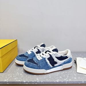 Chaussures de sport tendance de luxe haut de gamme, nouveau modèle, marque premium, à lacets, respirantes, en cuir et maille, design personnalisé - Product Image 1