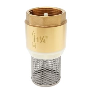 Vannes <span class=keywords><strong>de</strong></span> <span class=keywords><strong>pluie</strong></span> vertes Nouveau 1/2 à 2 pouces Vanne inférieure en laiton Vanne <span class=keywords><strong>de</strong></span> pied <span class=keywords><strong>de</strong></span> pompe à <span class=keywords><strong>eau</strong></span> unidirectionnelle avec filtre - Product Image 1