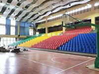 Siège de stade GUANWANG, chaise de rangée publique personnalisée, HDPE durable, moulage par soufflage sous vide, extérieur
