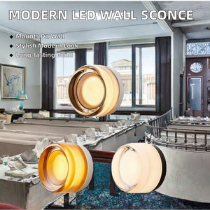 Hiện Đại Tối Giản LED Đèn Tường Sáng Tạo Nhôm Kim Loại Acrylic Cạnh Giường Ngủ Sconces Cho Phòng Ngủ & Phòng Khách Sạn Tường Ánh Sáng - Product Image 2
